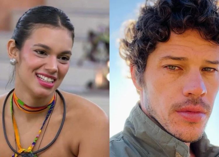 Ex-BBB Alane é flagrada aos beijos com o ator José Loreto; assista