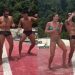 Alice Wegmann e colegas de 'Vale Tudo' curtem folga com dança