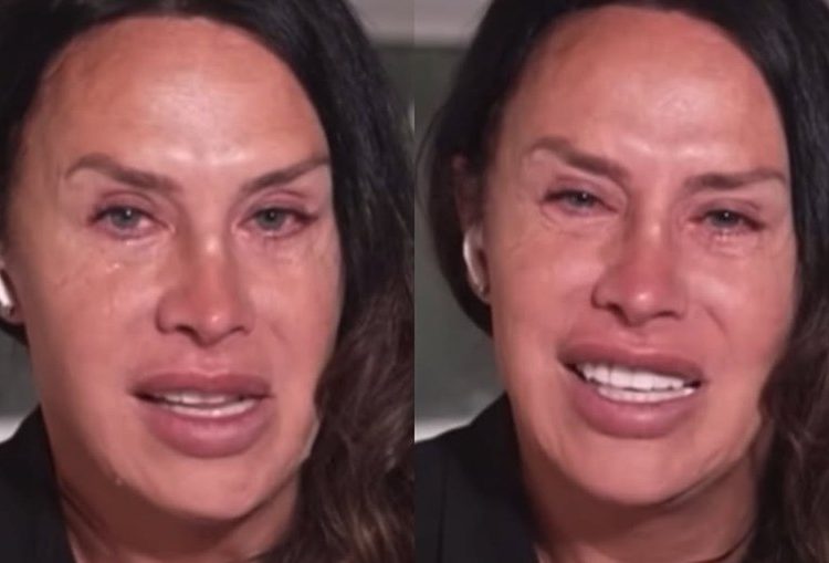 Karla Sofía Gascón chora ao falar sobre polêmicas